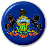 pennsylvania button PNG